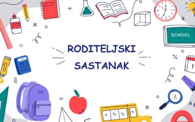 Roditeljski sastanak učenika 1. razreda 2025./2026.