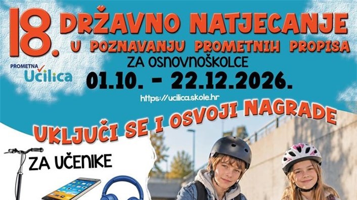 Počelo je 18. Državno natjecanje na Prometnoj Učilici
